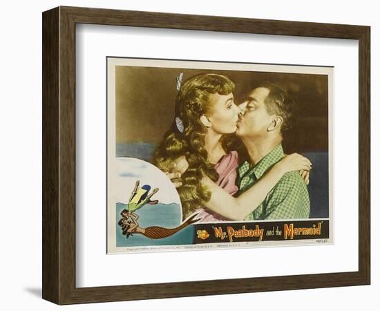 Mr. Peabody and the Mermaid, 1948-null-Framed Premium Giclee Print