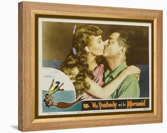 Mr. Peabody and the Mermaid, 1948-null-Framed Stretched Canvas