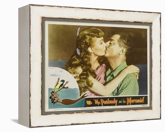 Mr. Peabody and the Mermaid, 1948-null-Framed Stretched Canvas