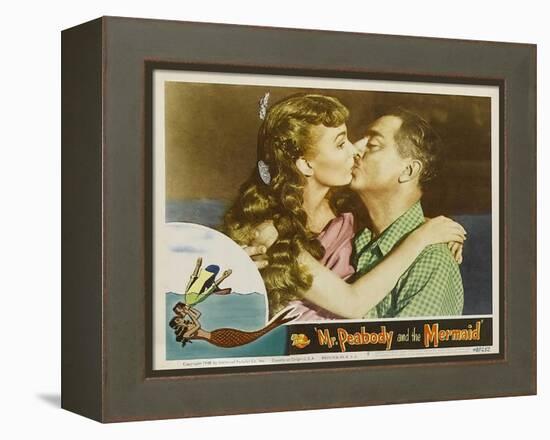 Mr. Peabody and the Mermaid, 1948-null-Framed Stretched Canvas