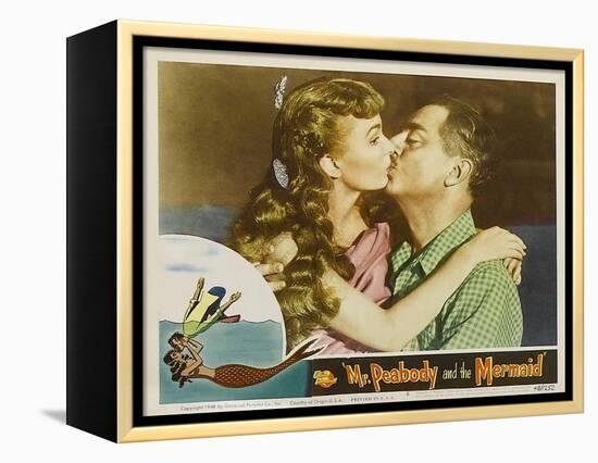 Mr. Peabody and the Mermaid, 1948-null-Framed Stretched Canvas