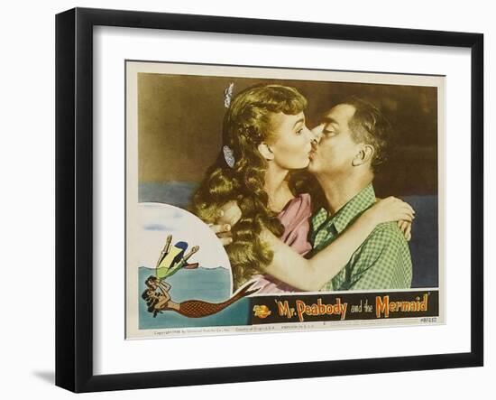 Mr. Peabody and the Mermaid, 1948-null-Framed Art Print