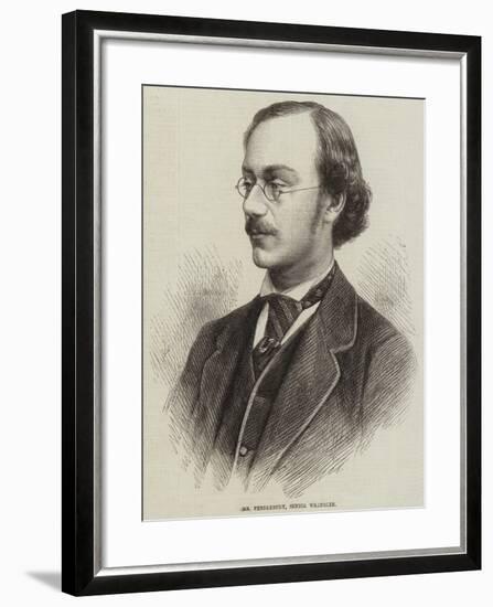 Mr Pendlebury, Senior Wrangler-null-Framed Giclee Print