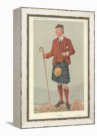 Mr Peter Jeffrey Mackie-Sir Leslie Ward-Framed Premier Image Canvas