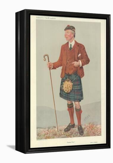 Mr Peter Jeffrey Mackie-Sir Leslie Ward-Framed Premier Image Canvas