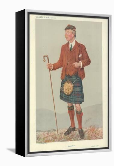 Mr Peter Jeffrey Mackie-Sir Leslie Ward-Framed Premier Image Canvas