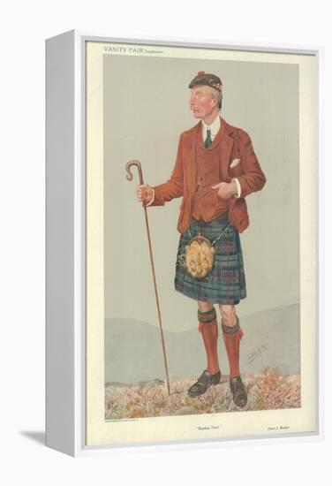 Mr Peter Jeffrey Mackie-Sir Leslie Ward-Framed Premier Image Canvas