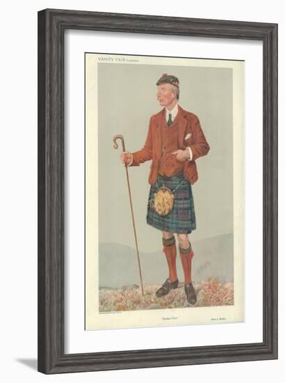 Mr Peter Jeffrey Mackie-Sir Leslie Ward-Framed Giclee Print