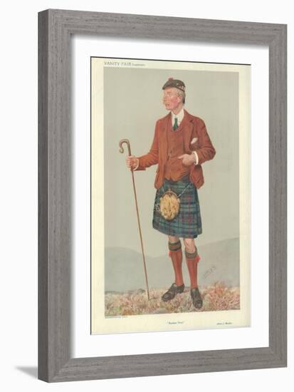 Mr Peter Jeffrey Mackie-Sir Leslie Ward-Framed Giclee Print