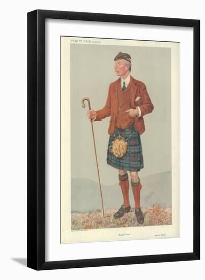 Mr Peter Jeffrey Mackie-Sir Leslie Ward-Framed Giclee Print