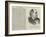 Mr Phineas Taylor Barnum, of New York, Proprietor of the White Elephant-null-Framed Giclee Print