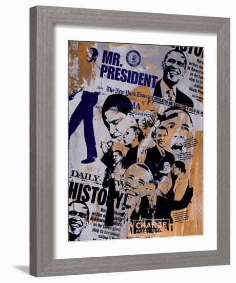 Mr. President-Bobby Hill-Framed Art Print