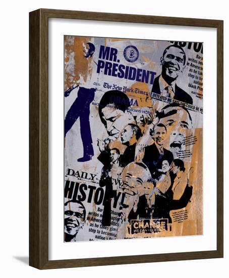 Mr. President-Bobby Hill-Framed Art Print