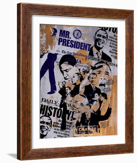 Mr. President-Bobby Hill-Framed Art Print