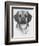 Mr. Puggle-Barbara Keith-Framed Giclee Print