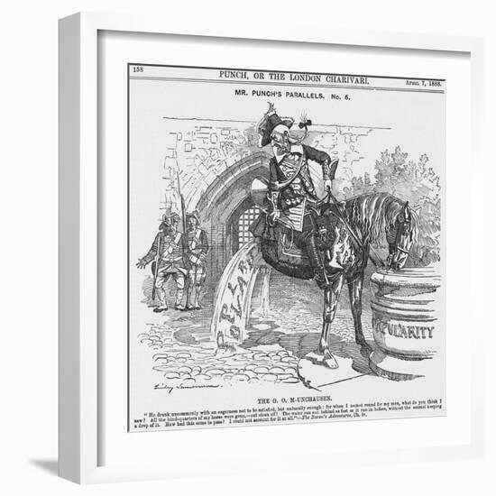 Mr. Punch's Parallels. No. 6, 1888-Joseph Swain-Framed Giclee Print