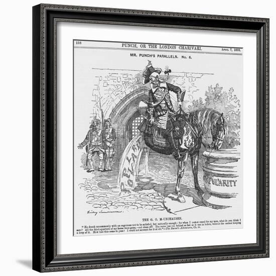 Mr. Punch's Parallels. No. 6, 1888-Joseph Swain-Framed Giclee Print