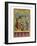Mr. Punch with Toby the Dog and a Clown-null-Framed Premium Giclee Print