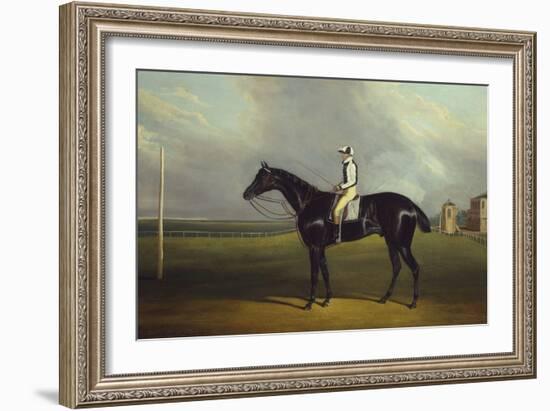 Mr. R.O. Gascoigne's 'Jerry' with B. Smith Up on Doncaster Racecourse-David Dalby of York-Framed Giclee Print