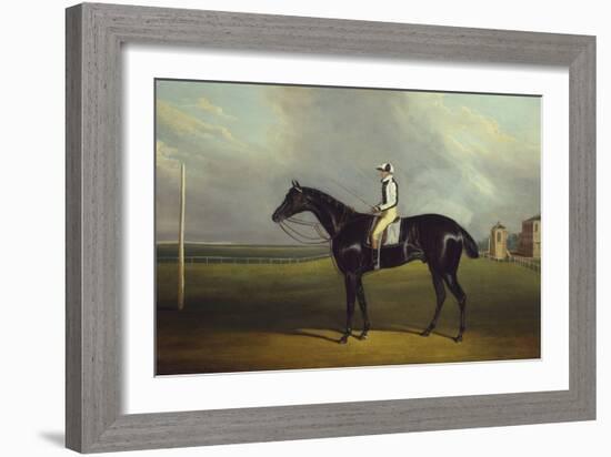 Mr. R.O. Gascoigne's 'Jerry' with B. Smith Up on Doncaster Racecourse-David Dalby of York-Framed Giclee Print