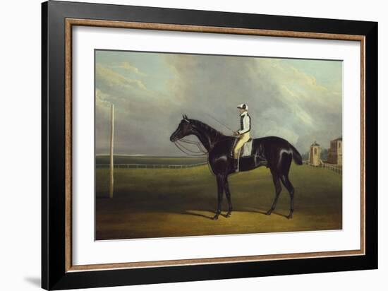 Mr. R.O. Gascoigne's 'Jerry' with B. Smith Up on Doncaster Racecourse-David Dalby of York-Framed Giclee Print