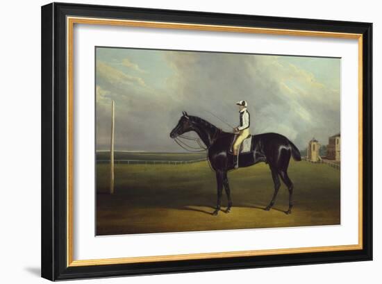Mr. R.O. Gascoigne's 'Jerry' with B. Smith Up on Doncaster Racecourse-David Dalby of York-Framed Giclee Print