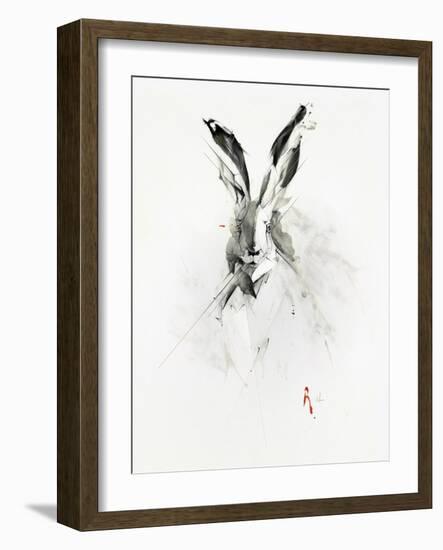 Mr. Rabbit-Alexis Marcou-Framed Art Print