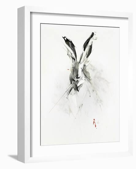 Mr. Rabbit-Alexis Marcou-Framed Art Print