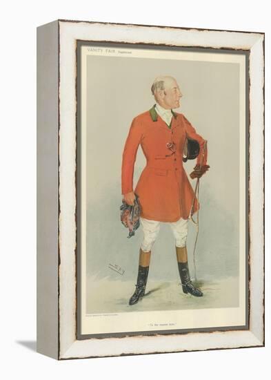 Mr Reginald Corbet-Sir Leslie Ward-Framed Premier Image Canvas