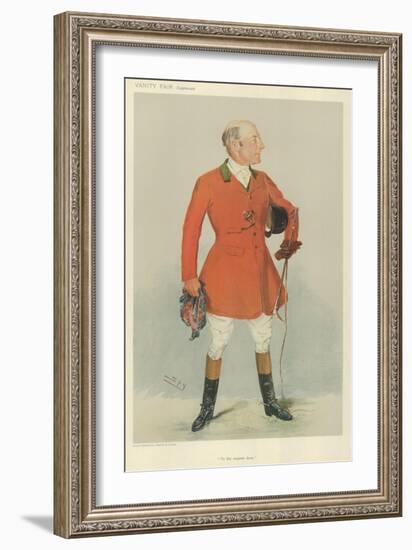 Mr Reginald Corbet-Sir Leslie Ward-Framed Giclee Print