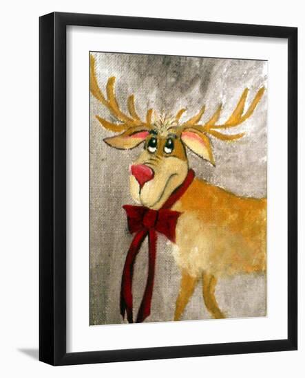 Mr. Reindeer-Ruth Palmer 3-Framed Art Print