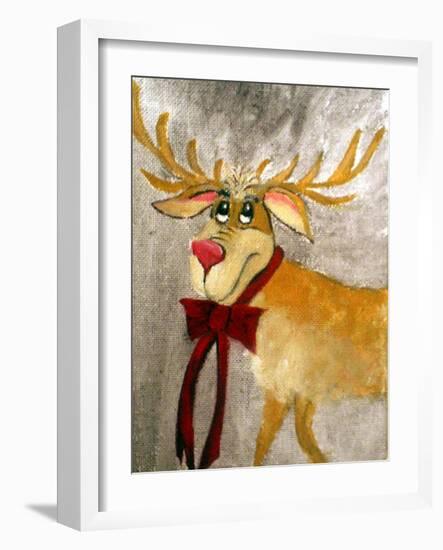 Mr. Reindeer-Ruth Palmer 3-Framed Art Print