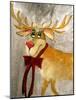 Mr. Reindeer-Ruth Palmer 3-Mounted Art Print