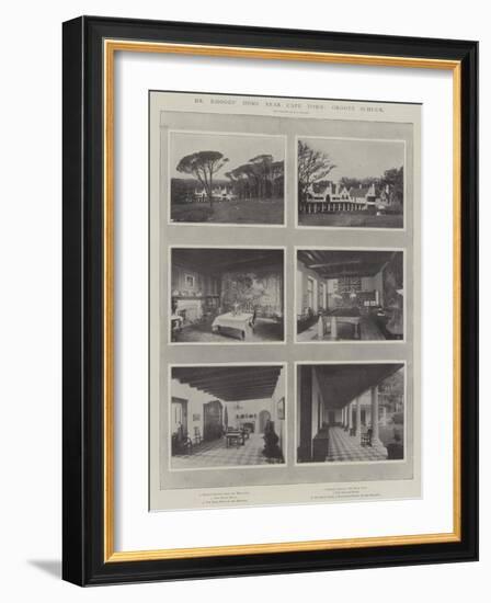 Mr Rhodes' Home Near Cape Town, Groote Schuur-null-Framed Giclee Print