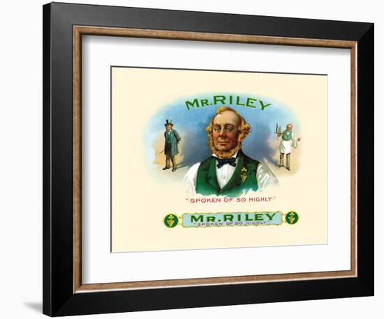 Mr. Riley-null-Framed Art Print