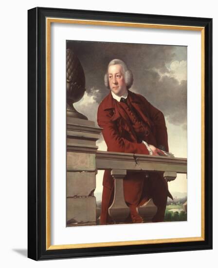 Mr. Robert Gwillym, 1766-Joseph Wright of Derby-Framed Giclee Print