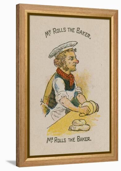 Mr Rolls the Baker-null-Framed Premier Image Canvas