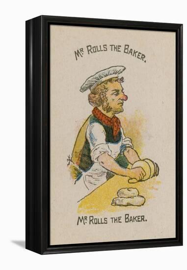 Mr Rolls the Baker-null-Framed Premier Image Canvas