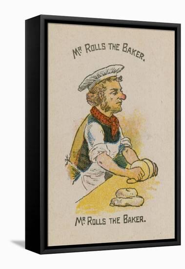 Mr Rolls the Baker-null-Framed Premier Image Canvas