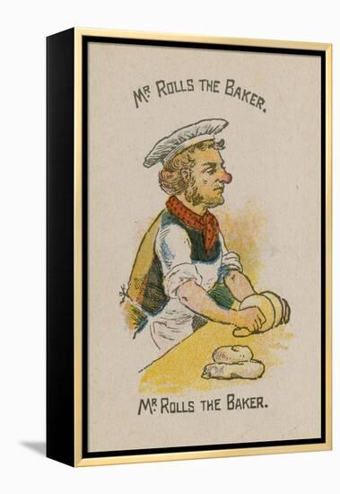 Mr Rolls the Baker-null-Framed Premier Image Canvas