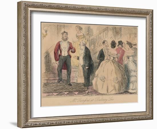 'Mr Romford at Dalberry Lees', 1865-John Leech-Framed Giclee Print