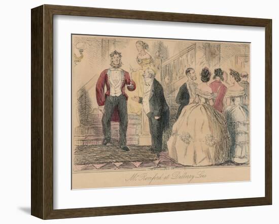 'Mr Romford at Dalberry Lees', 1865-John Leech-Framed Giclee Print