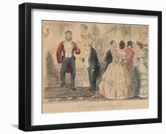 'Mr Romford at Dalberry Lees', 1865-John Leech-Framed Giclee Print