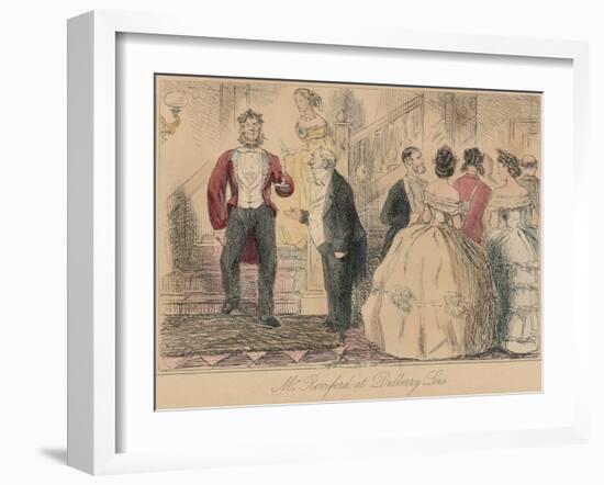 'Mr Romford at Dalberry Lees', 1865-John Leech-Framed Giclee Print