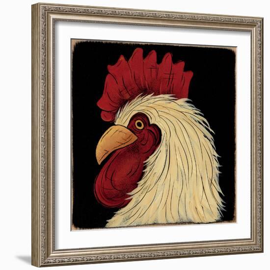 Mr. Rooster-Lisa Hilliker-Framed Art Print