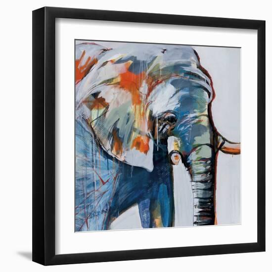 Mr. Silver Hair-Angela Maritz-Framed Giclee Print