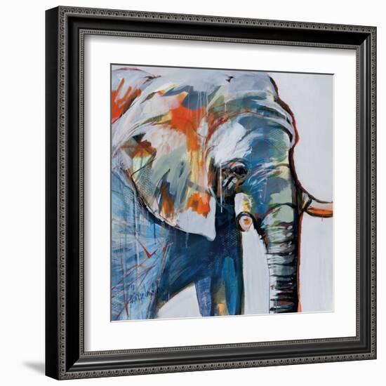 Mr. Silver Hair-Angela Maritz-Framed Giclee Print