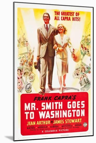 Mr Smith Goes to Washington, 1939-null-Mounted Giclee Print