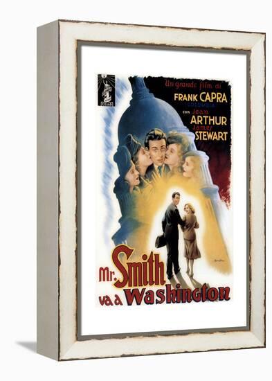 Mr. Smith Goes to Washington, (aka Mr. Smith Va a Washington), James Stewart, Jean Arthur, 1939-null-Framed Premier Image Canvas