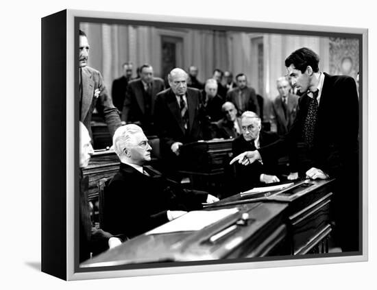 Mr. Smith Goes To Washington, Claude Rains, James Stewart, 1939, Senate Debate-null-Framed Stretched Canvas